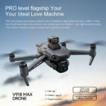 New V918MAX Drone / GPS Return / 8K Aerial Photography Optical Flow / Laser Obstacle Avoidance / Remote Control Aircraft