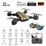 T6 Hot Item / Three-Sided Obstacle Avoidance Drone Remote Control Aircraft HD Aerial Photography Quadcopter - 图片 3