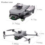 Yunjang K7 Drone/Aerial Photography GPS/Touchscreen Remote Control Aircraft/Digital Image Transmission/Laser Obstacle Avoidance - 图片 15