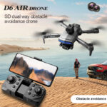 D6/Drone/Obstacle Avoidance/Optical Flow ESC/HD Aerial Photography Aircraft - 图片 2